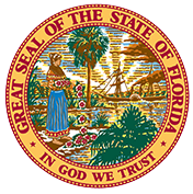 GREAT SEAL DF THE STATE OF FLORIDA